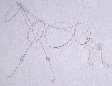 Desenho de cavalo passo a passo  Cavalo desenho, Desenho de animais,  Desenhos de animais realistas